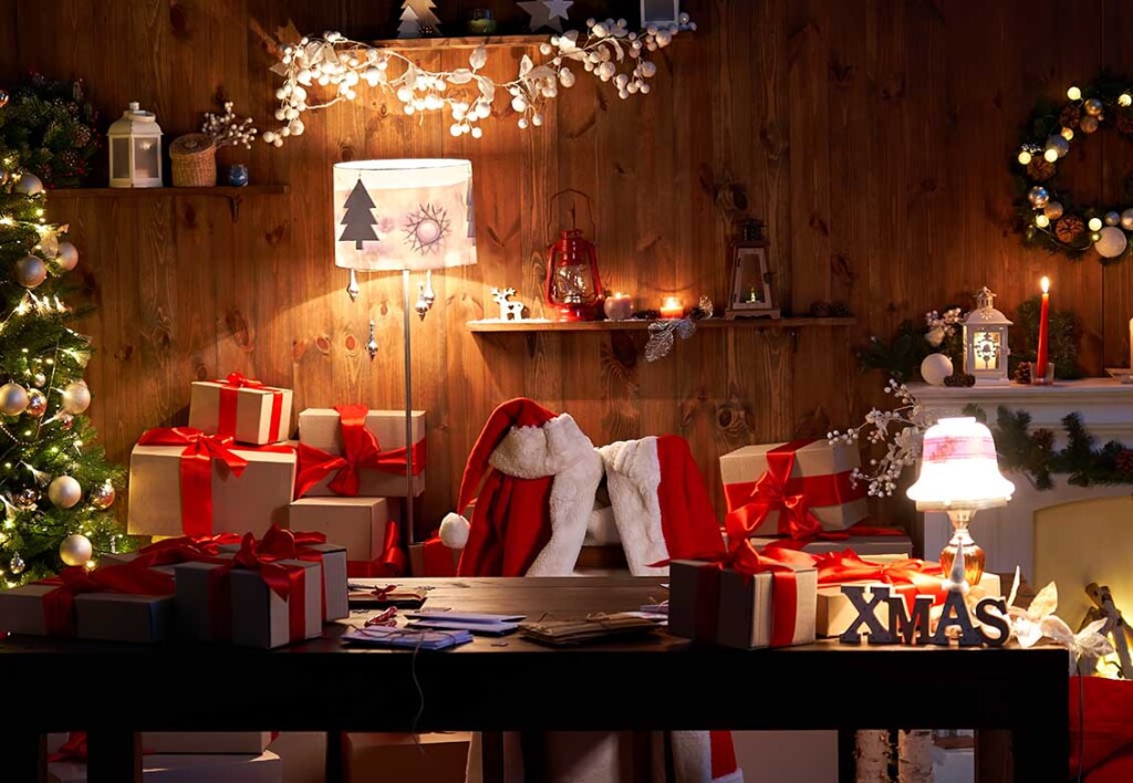 Le bureau du Père Noël